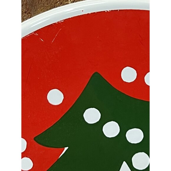 Vintage GoodWood Teak Cheese Cracker Tray Christmas Tree Tile Charcuterie Board - Picture 4 of 9